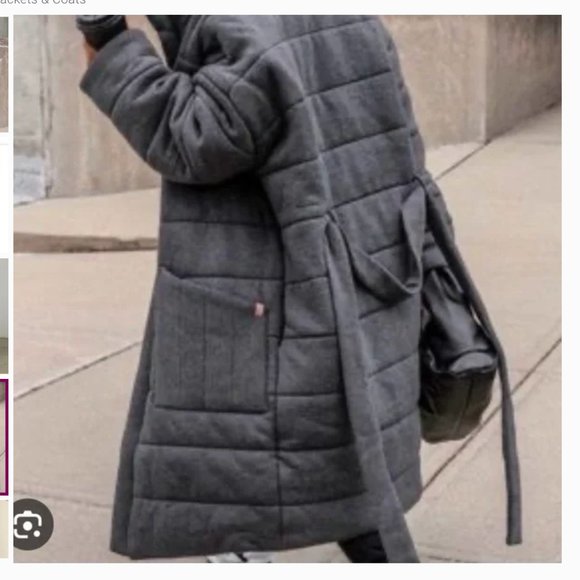 Lunya Restore Double Faced House Coat, Mercurial Grey - Picture 13 of 13